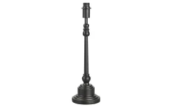 Theo Lampfot 42cm Svart/guld