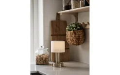 Tiara Uppladdningsbar Bordslampa 24cm LED CCT Antikmässing