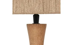 Toba Bordslampa E27 trä/beige