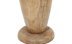 Toba Golvlampa E27 trä/beige