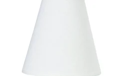 Toppringskärm Ø15cm E14 Franza Vit