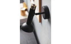 Torch Vägglampa Svart/Mässing