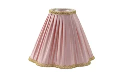 Torino Toppringsskärm Plisserad Ø25cm Rosa