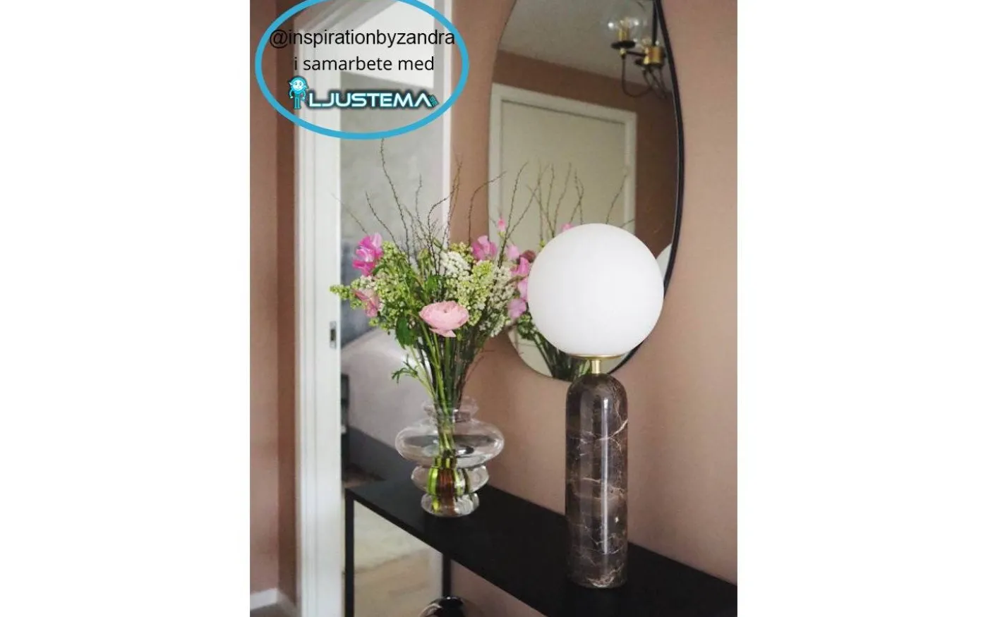 Torrano Bordslampa 53cm Brun