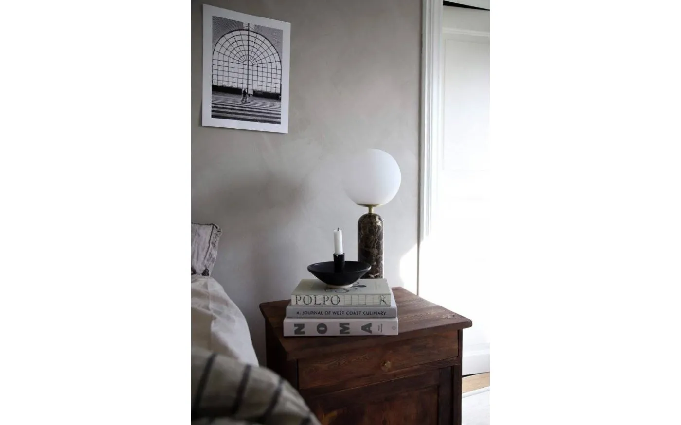 Torrano Bordslampa 53cm Brun