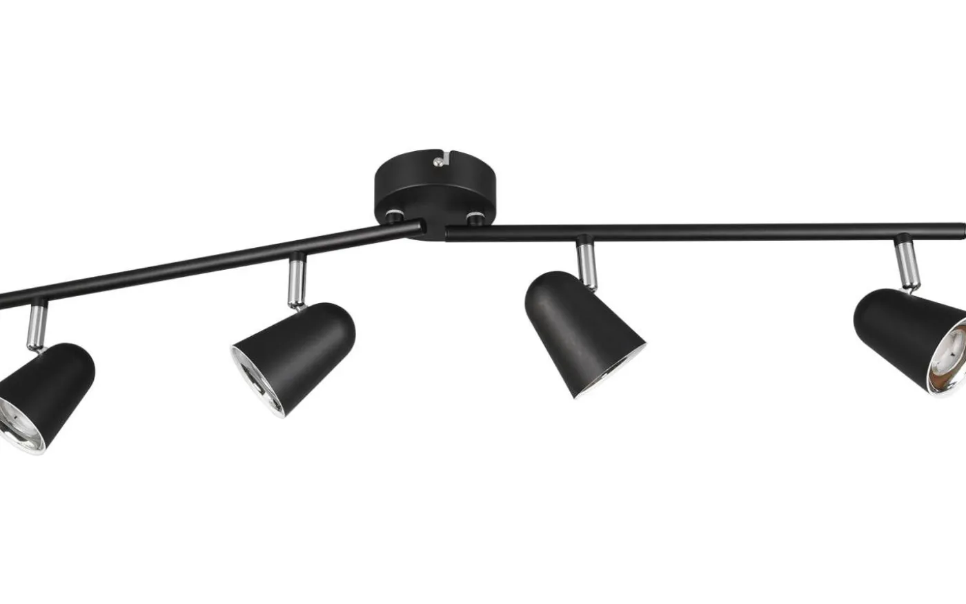 Toulouse Spotlight LED 4-delad mattsvart