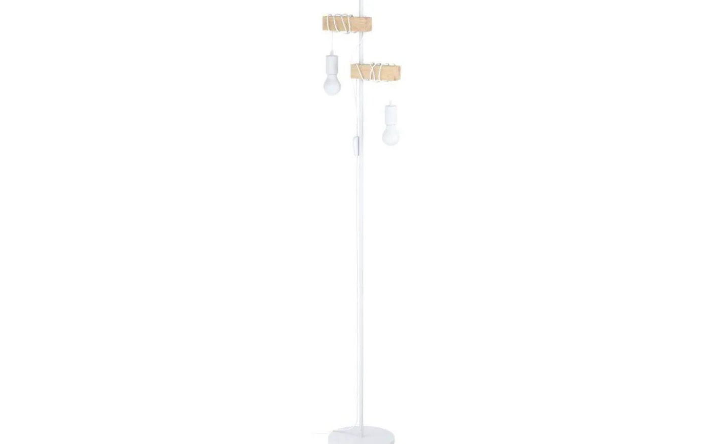 Townshend Golvlampa 2L Vit/Ek