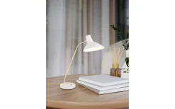Traveller Skrivbordslampa E27 varmgrå/matt mässing