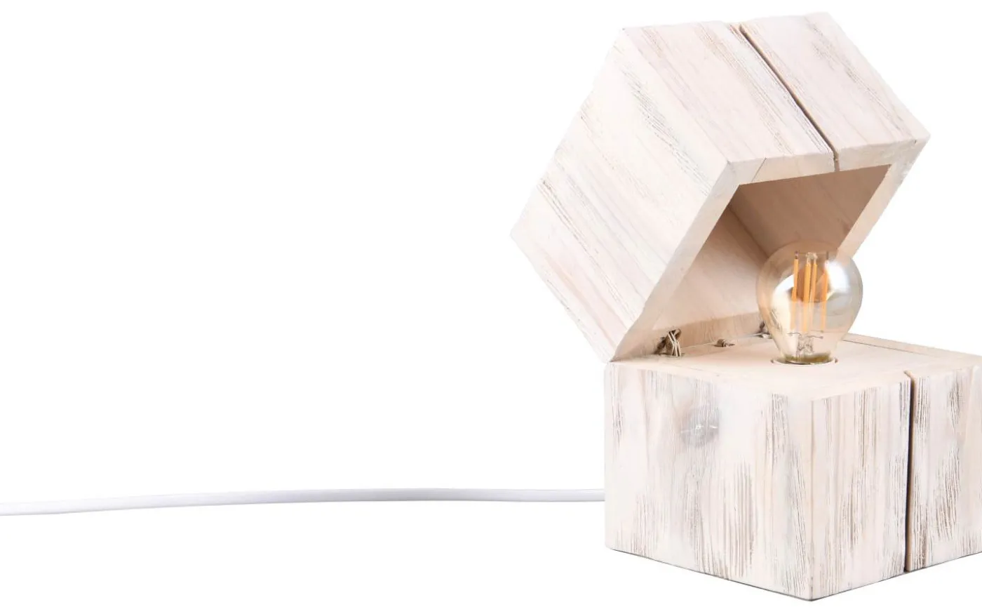 Treasure Bordslampa E14 (inkl.) vit
