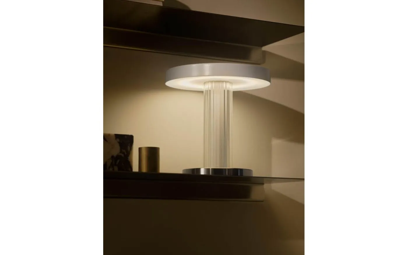 Trezzi Batteridriven Bordslampa 22cm LED Vit