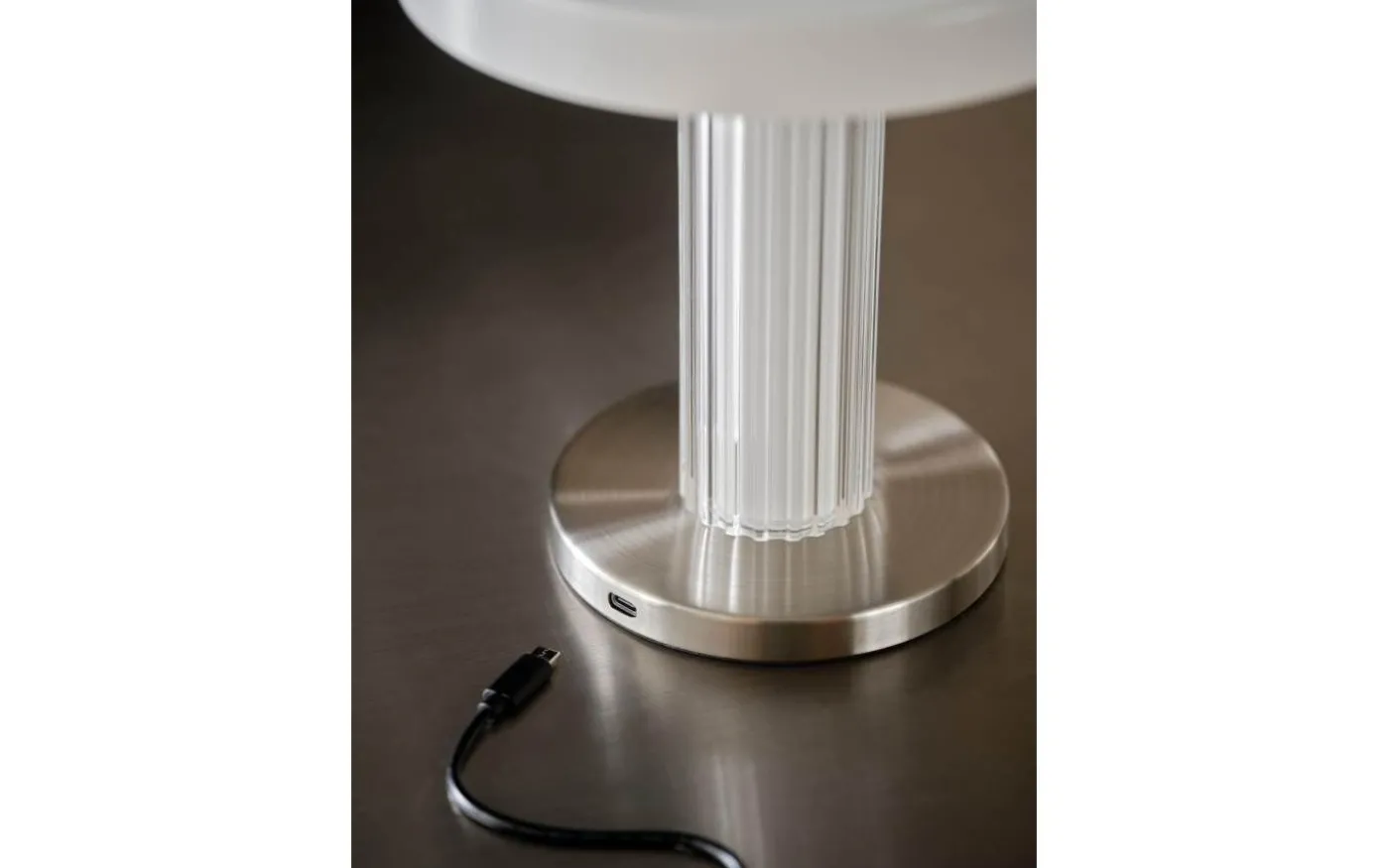 Trezzi Batteridriven Bordslampa 22cm LED Vit