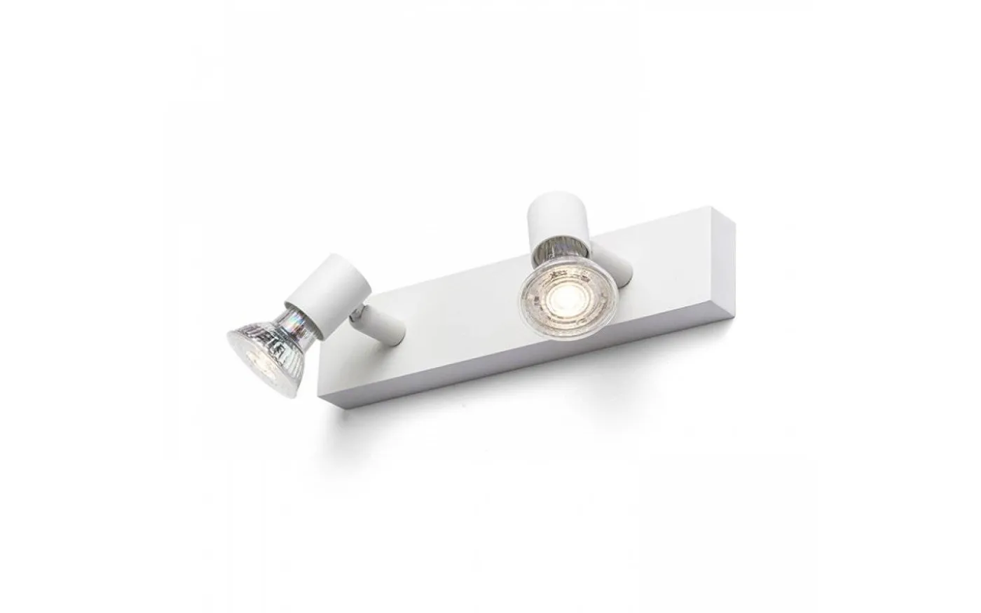 Trica III Vägglampa 2L Vit