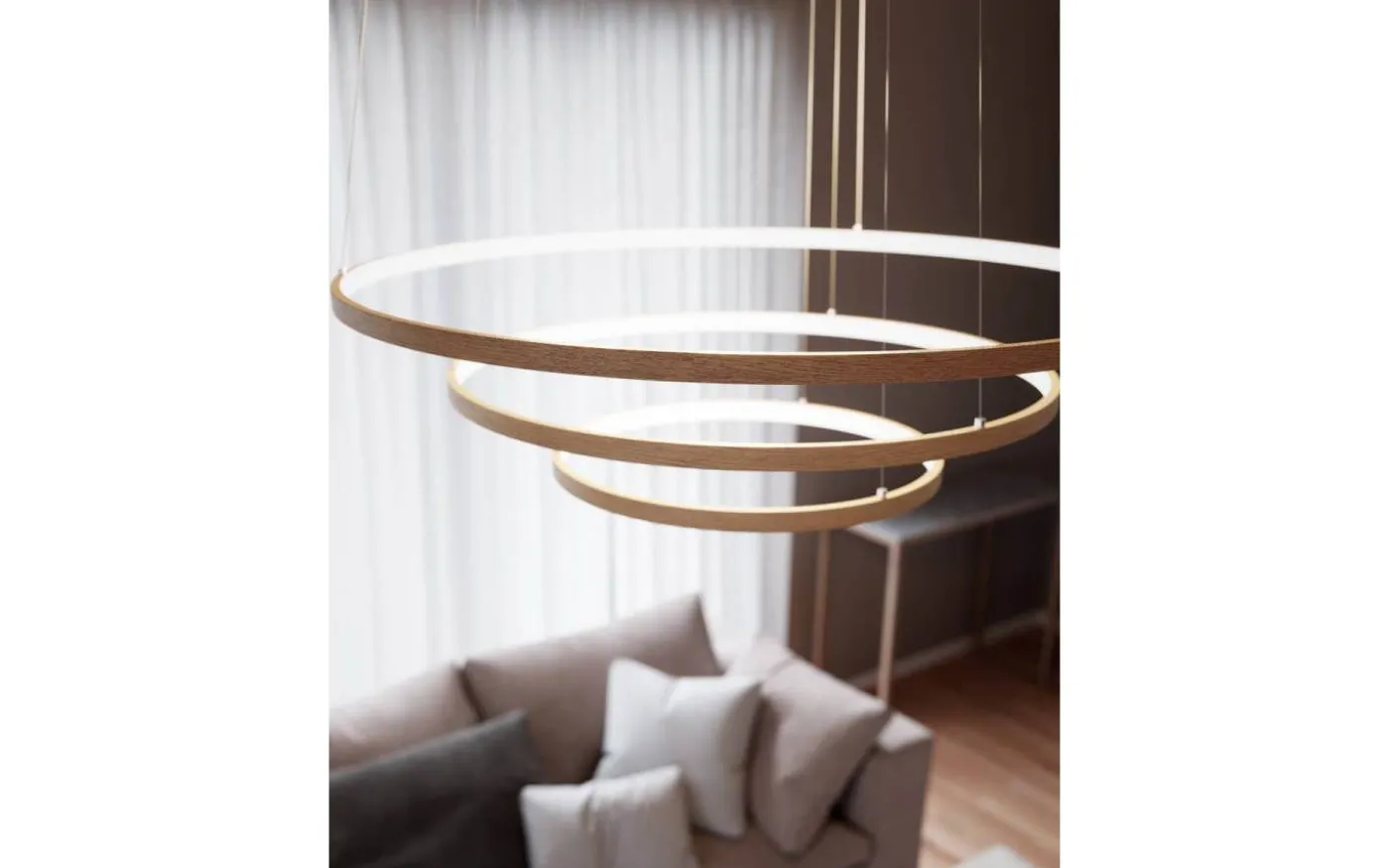 Trione Taklampa LED 80cm Natur
