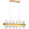 Triumph Bar Taklampa LED 80cm Mässing/Klar