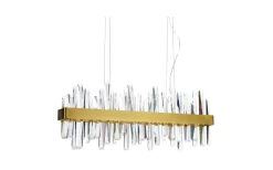 Triumph Bar Taklampa LED 80cm Mässing/Klar