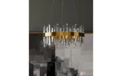 Triumph Taklampa LED 60cm Mässing/Klar