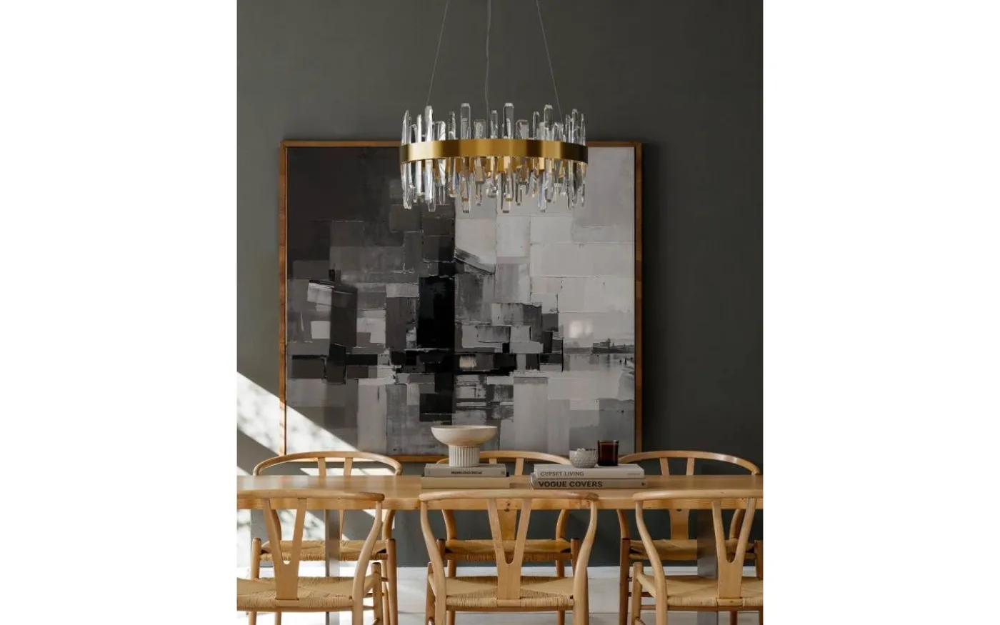Triumph Taklampa LED 60cm Mässing/Klar