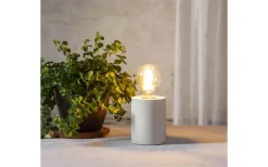Tub Bordslampa E27 10cm Vit