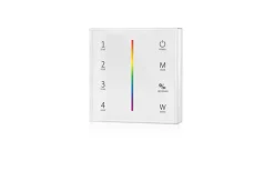 T24 Väggfjärrkontroll RGB/RGBW till V4 Mottagare