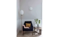 Twist Golvlampa 145cm Mässing/Opal