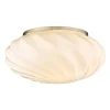 Twist Plafond Ø25cm Mässing/Opal