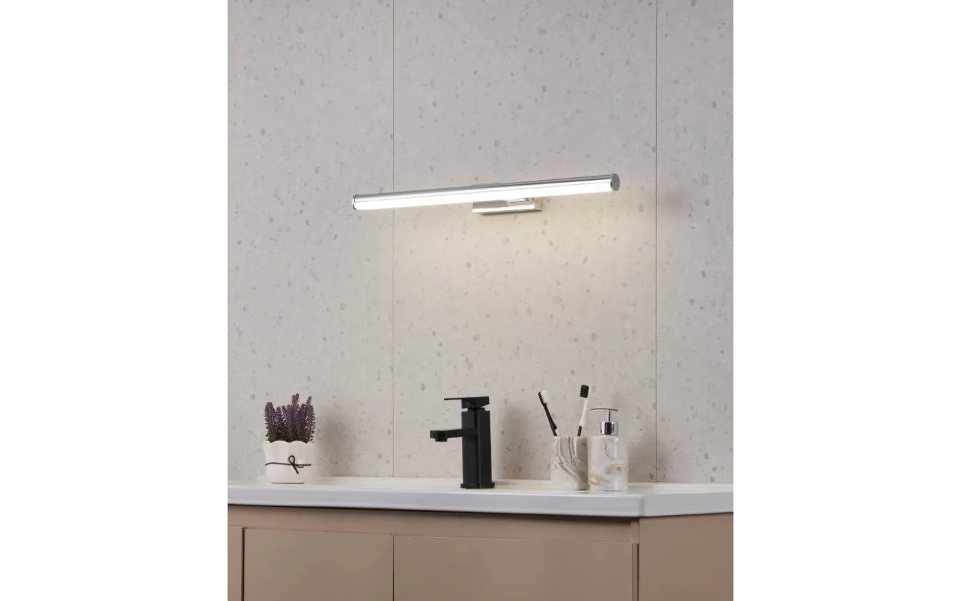 Vadumi Spegelbelysning 60cm LED 4000K 11,5W Krom IP44