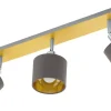 Valbiano Takspotlight 56cm Borstad mässing