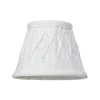 Veckad Lampskärm Ø14cm Vit