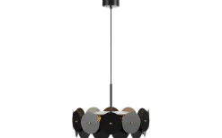 Vegas Taklampa 3L 53cm Svart/Mässing