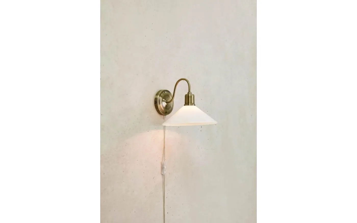 Vela Vägglampa Vit
