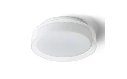 Venice Plafond 30cm 12W 3000K Vit/Krom IP44
