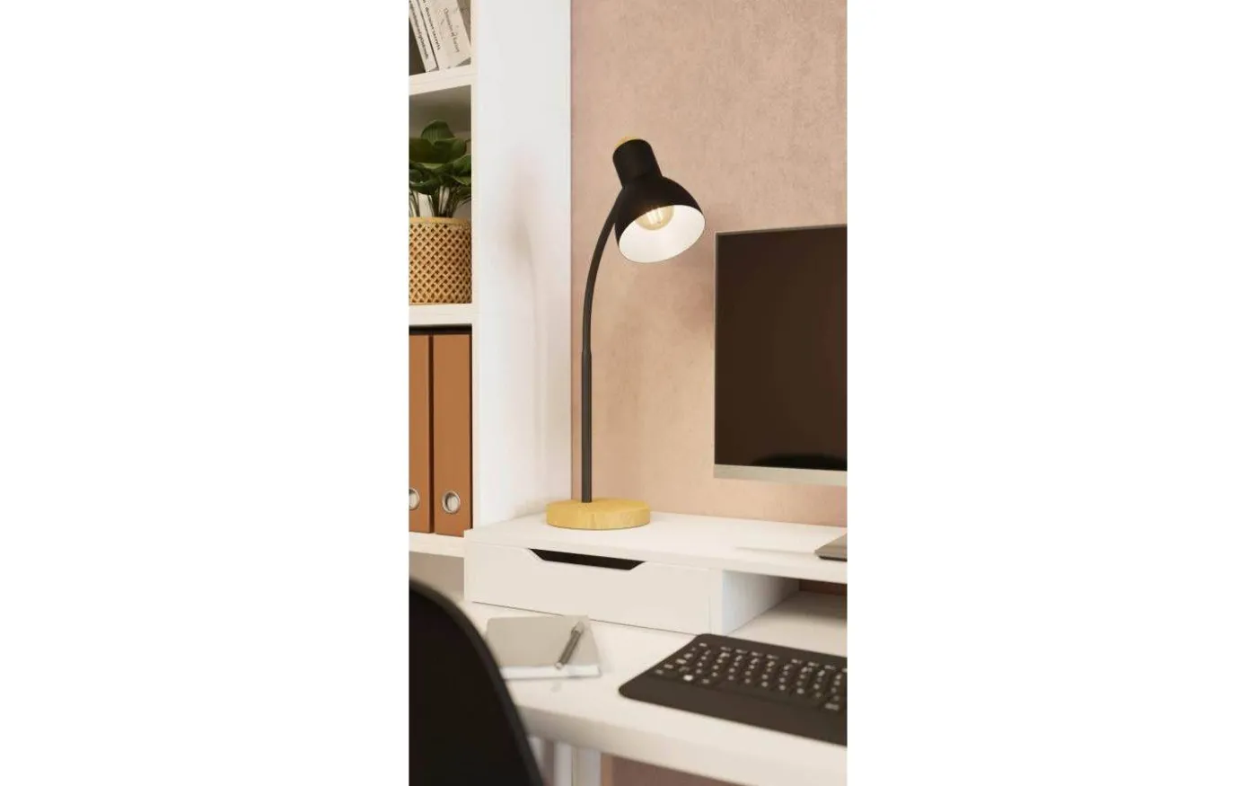 Veradal Skrivbordslampa 49cm Svart