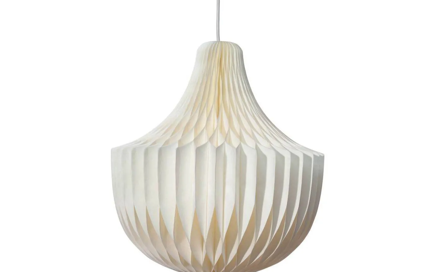 Vicky Takskärm 40cm Vit