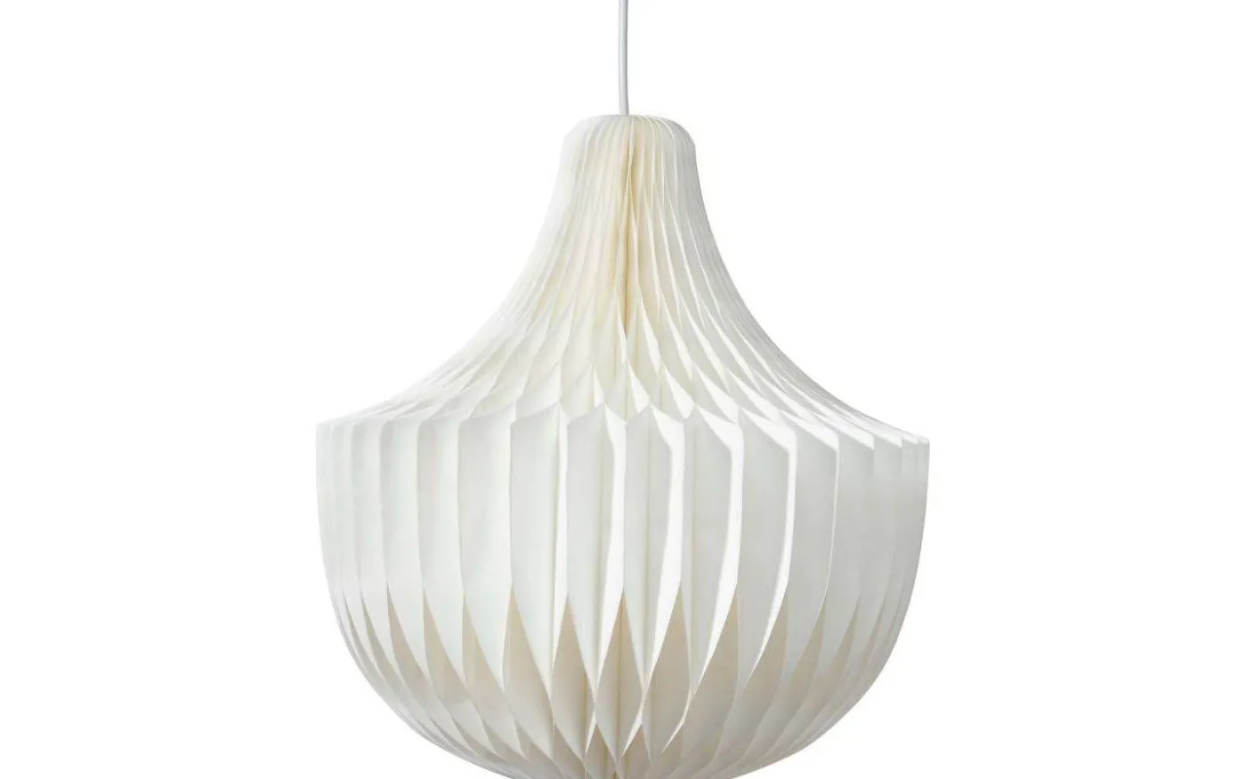 Vicky Takskärm 40cm Vit