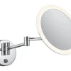 View H2O LED-lampa rund krom IP44