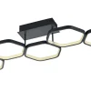 Vigo Plafond LED 5-delad mattsvart
