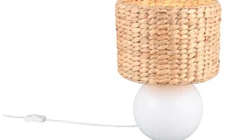 Vina Bordslampa 29cm E27 matt vit/beige