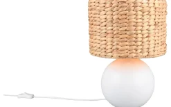 Vina Bordslampa 29cm E27 matt vit/beige