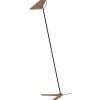 Vincent Golvlampa 146cm Sandstruktur/Svartstruktur