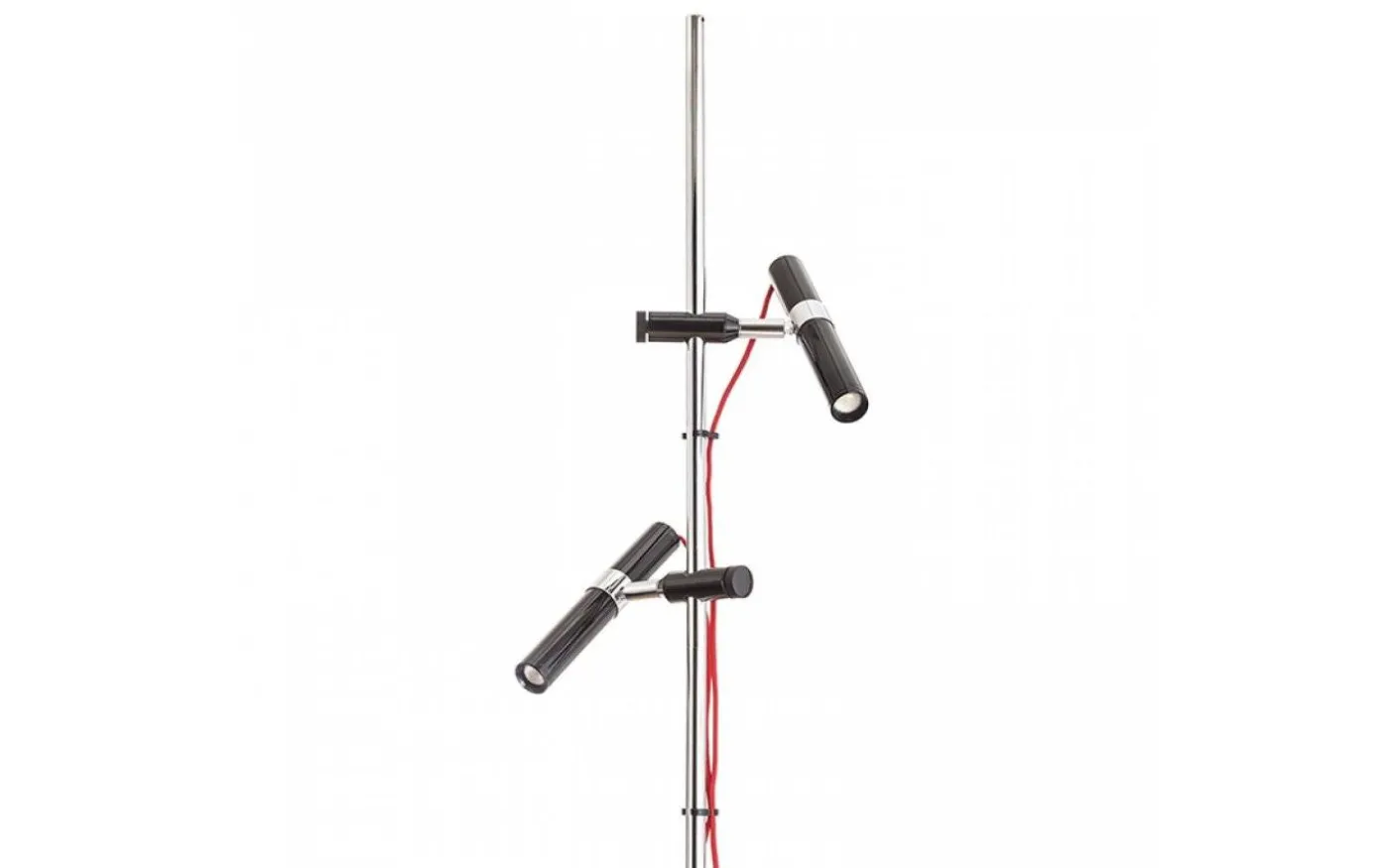Viper Golvlampa 151cm Svart/Krom LED 2x3W 3000K