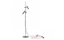 Viper Golvlampa 151cm Svart/Krom LED 2x3W 3000K