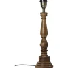 Virkes Lampfot 46cm Brun/Borstad Mässing