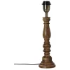 Virkes Lampfot 40cm Brun/Borstad Mässing