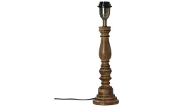 Virkes Lampfot 40cm Brun/Borstad Mässing