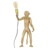 Vivid Bordslampa Apa 55cm Guld