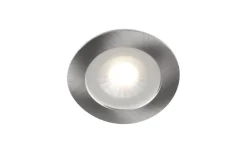 1202 12V Möbelspotlight 3000K 4,7W Borstad Stål IP44