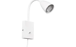 Wanda Vägglampa GU10 matt vit