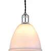 Wave Fönsterlampa Ø15cm Opal/Krom