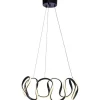 Wave Taklampa 55cm 3-steg DIM Svart