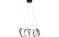 Wave Taklampa 55cm 3-steg DIM Svart